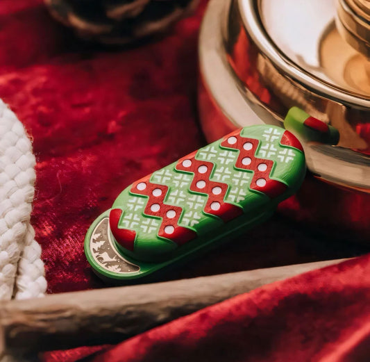 Metal Toys Dz Top-B Christmas Special Edition G10 Hand Push Haptic Slider for Collection & Gift