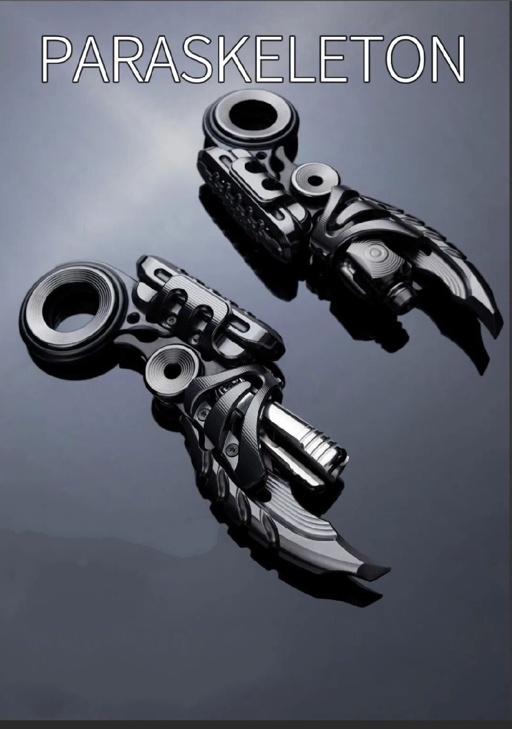 New WANWU PARASKELETON Zirconium Mechanical Magnetic Hand Haptic Push Slider PPB Fidget Toys for Collection & Gift