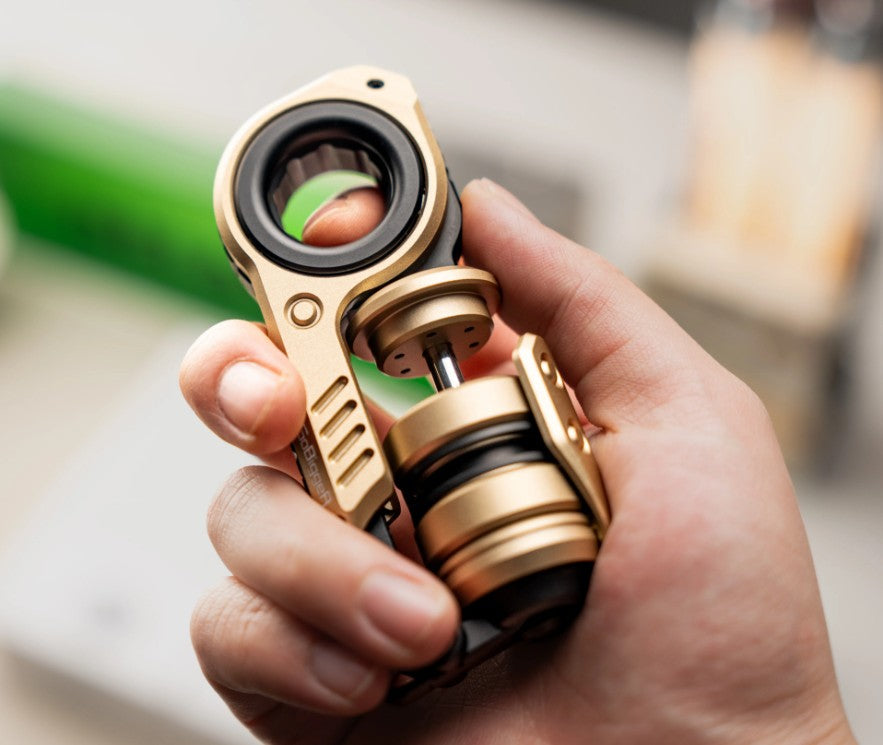 GoBiggeR Sinian Lite Aluminum Hand Fidget Haptic Slider | GobiggeR Sinian Lite Aluminum EDC Hand Slider | GobiggeR Sinian Lite Aluminum Hand Fidget Toy PPB for Collection & Gift