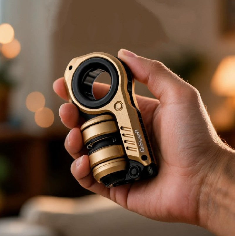 GoBiggeR Sinian Lite Aluminum Hand Fidget Haptic Slider | GobiggeR Sinian Lite Aluminum EDC Hand Slider | GobiggeR Sinian Lite Aluminum Hand Fidget Toy PPB for Collection & Gift