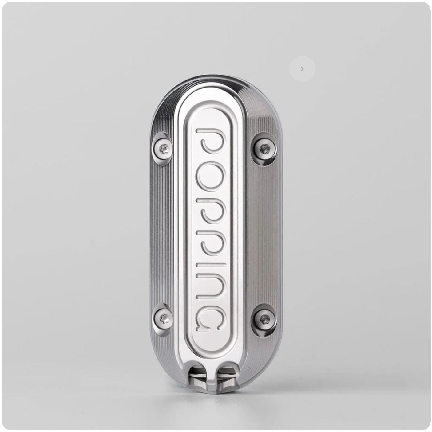 New WANWU Popping Stainless Steel Hand Fidget Haptic Push Slider | New WANWU Popping EDC Zirconium Hand Push Slider | WANWU Popping PPB Fidget Toys for Collection &amp; Gift