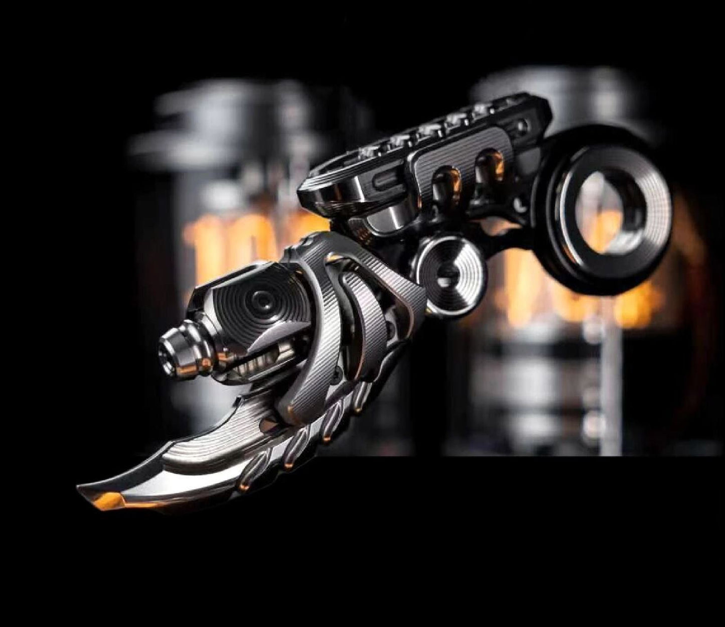 New WANWU PARASKELETON Zirconium Mechanical Magnetic Hand Haptic Push Slider PPB Fidget Toys for Collection & Gift