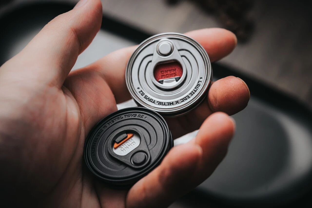 New Lautie x Metal Toys DZ "ShowHand" -Haptic Coin CAN SS Zirconium Mechanical Coin Shape Hand Slider for Collection & Gift