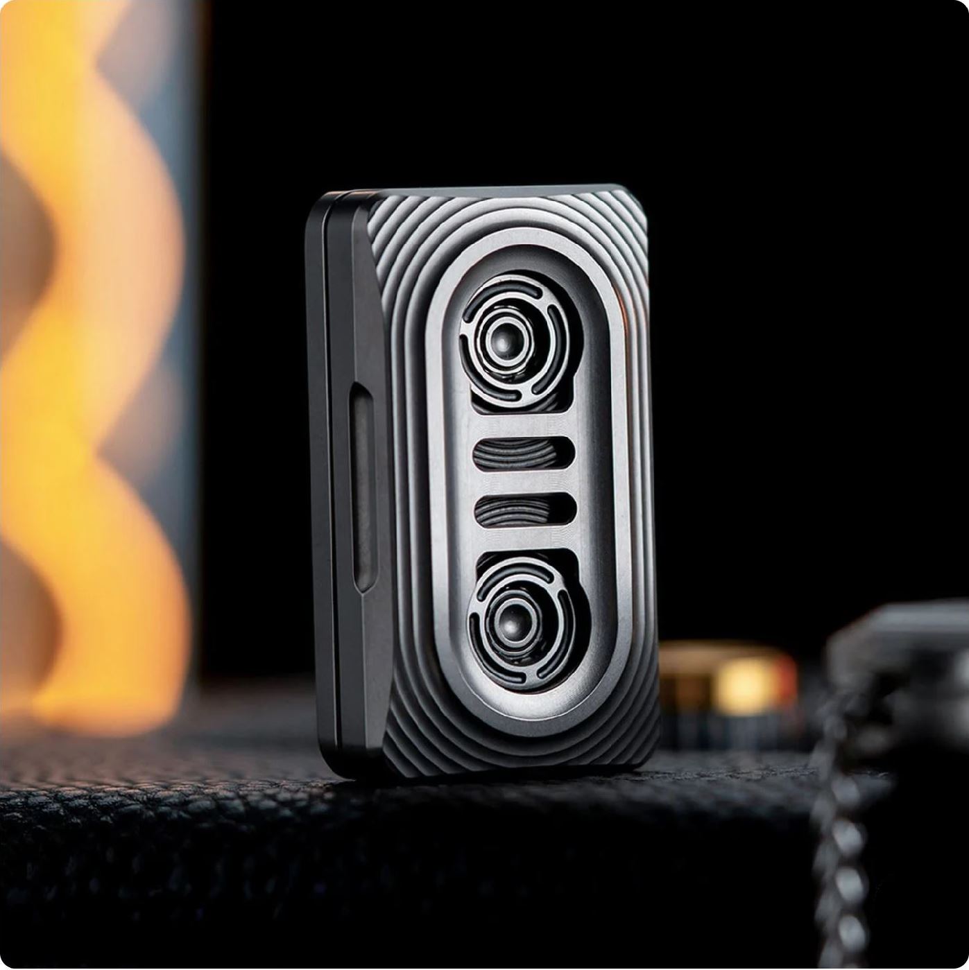 EDCELL "TAPE DRIVE" Hand Push Fidget Slider | EDCELL EDC Haptic Hand TAPE DRIVE Fidget Toys Slider for Collection & Gift