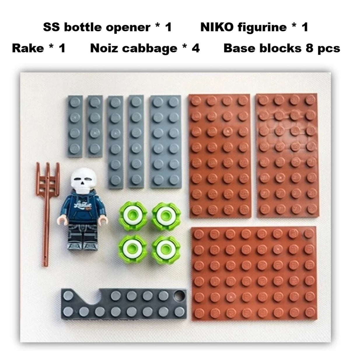 Lautie Noiz Farm LEGO Fidget Toy for Collection & Gift