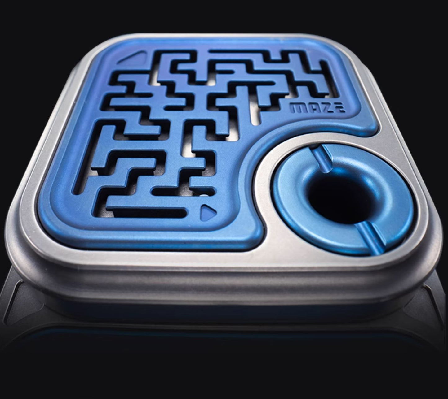 01 EDC Mechanical MAZE GAME Block Hand Push Slider | ZeroOne EDC MAZE BLOCK Haptic Hand Fidget Slider for Collection &amp; Gift