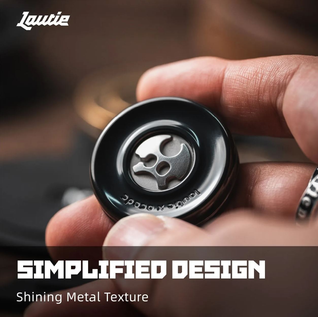 LAUTIE x ACEdc - New Devil’s Milk Cap Haptic Coin Fidget Toy for Collection & Gift