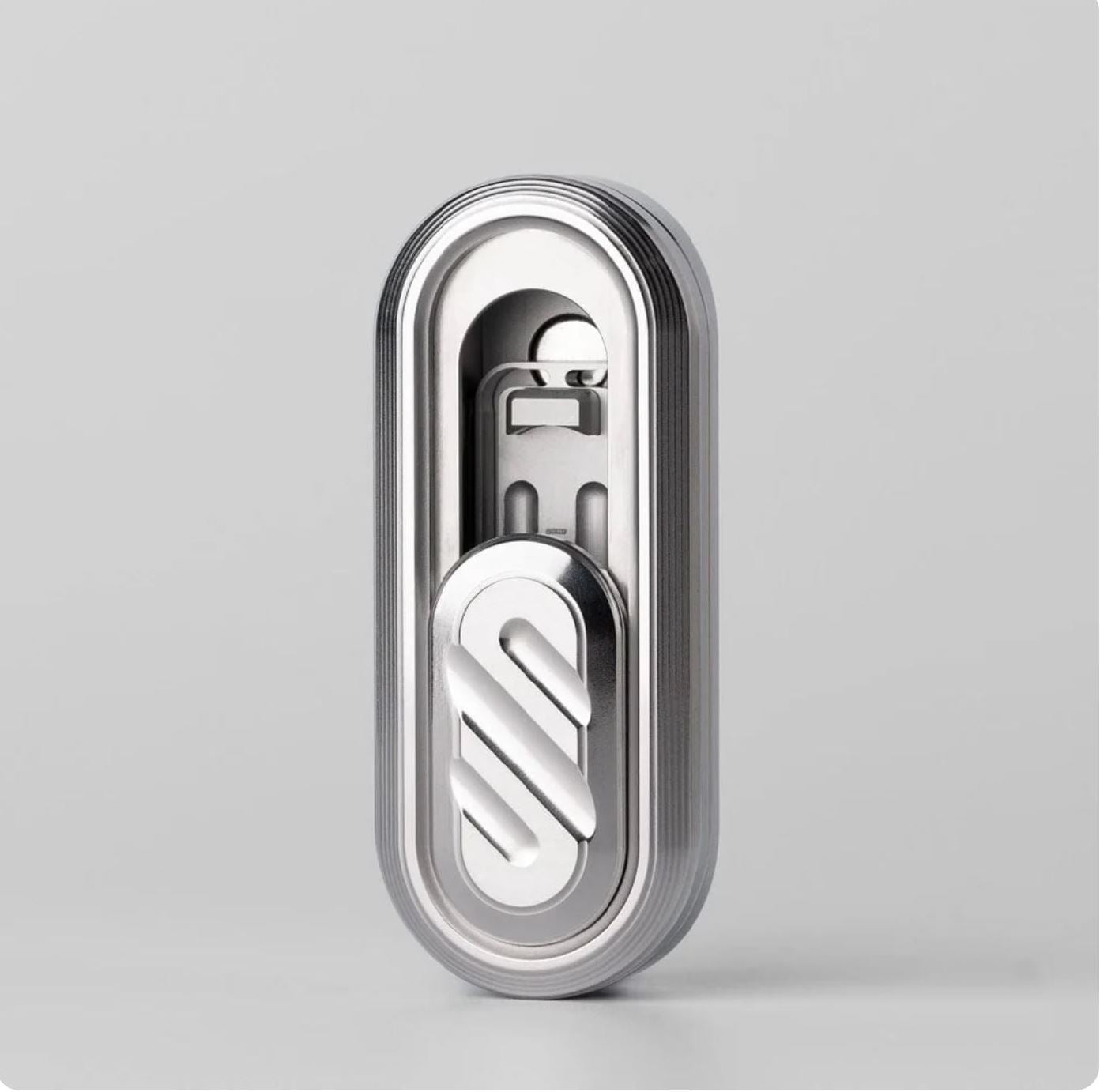New WANWU Popping Stainless Steel Hand Fidget Haptic Push Slider | New WANWU Popping EDC Zirconium Hand Push Slider | WANWU Popping PPB Fidget Toys for Collection &amp; Gift
