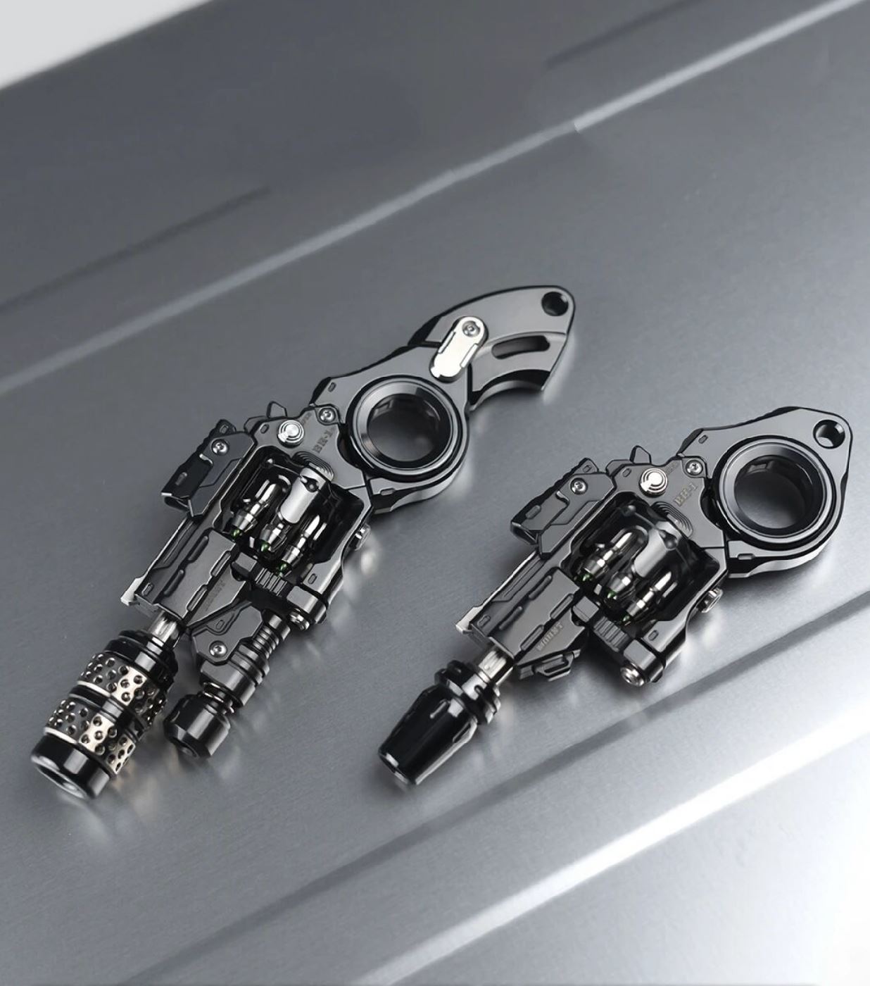 EDCELL Zirconium "Breaker Howitzer Project ver.2" Hand Push Slider EDC PPB Fidget Toys for Collection & Gift