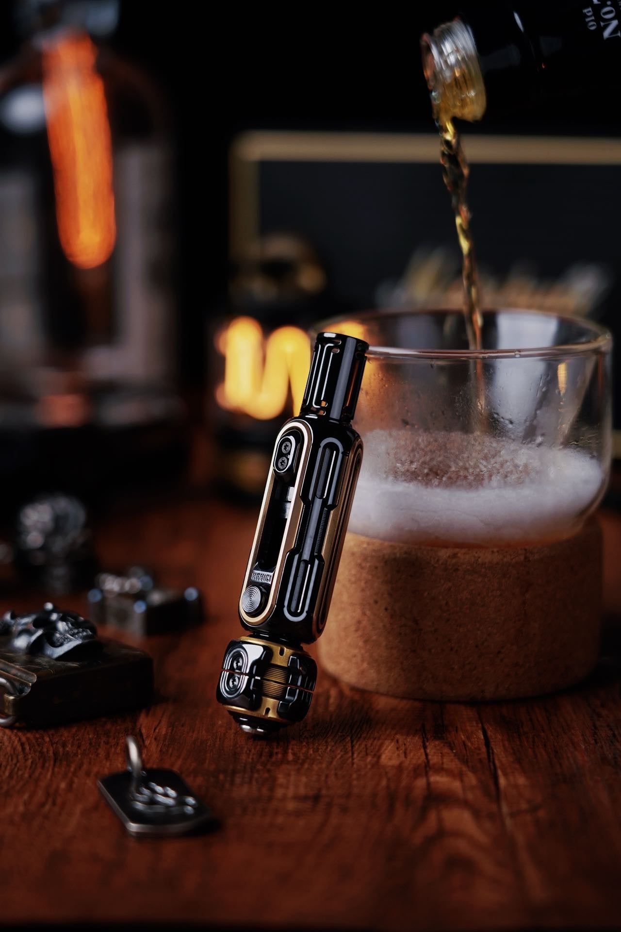 New MUYI NAYICI ARTILLERY Mechanical Ratchet Push Hand Slider | MUYI ARTILLERY Hand Push Slider | MUYI Ratchet Hand Push Fidget Toys for Collection &amp; Gift
