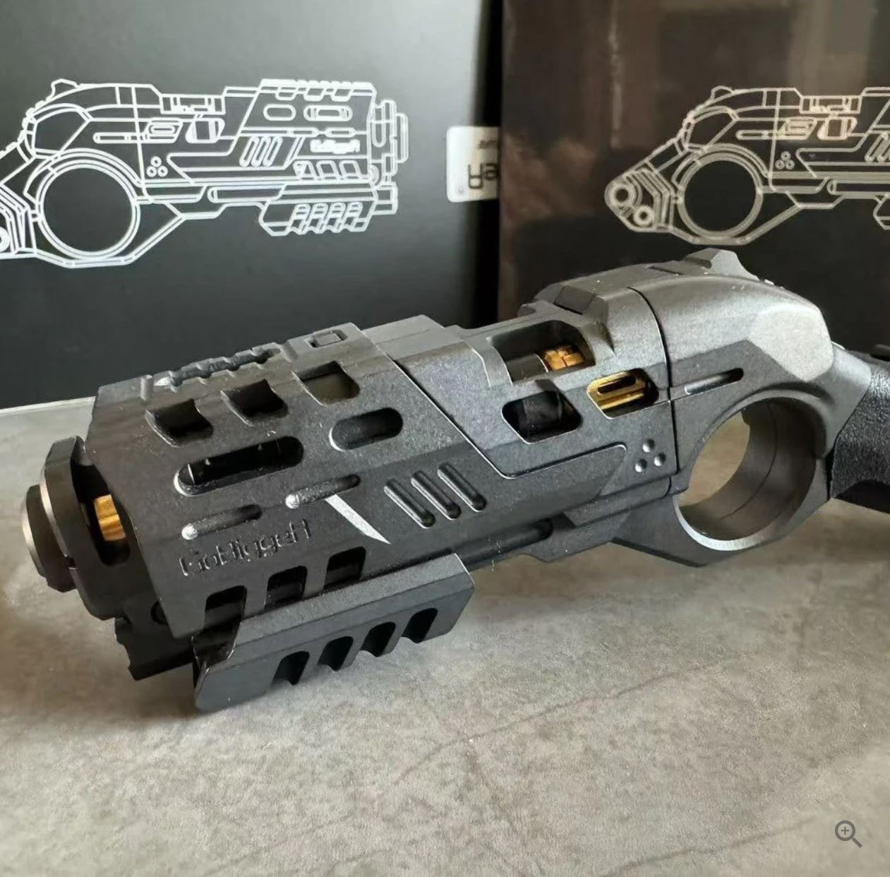 GoBiggeR Punnk EDC PPB Fidget Push Slider