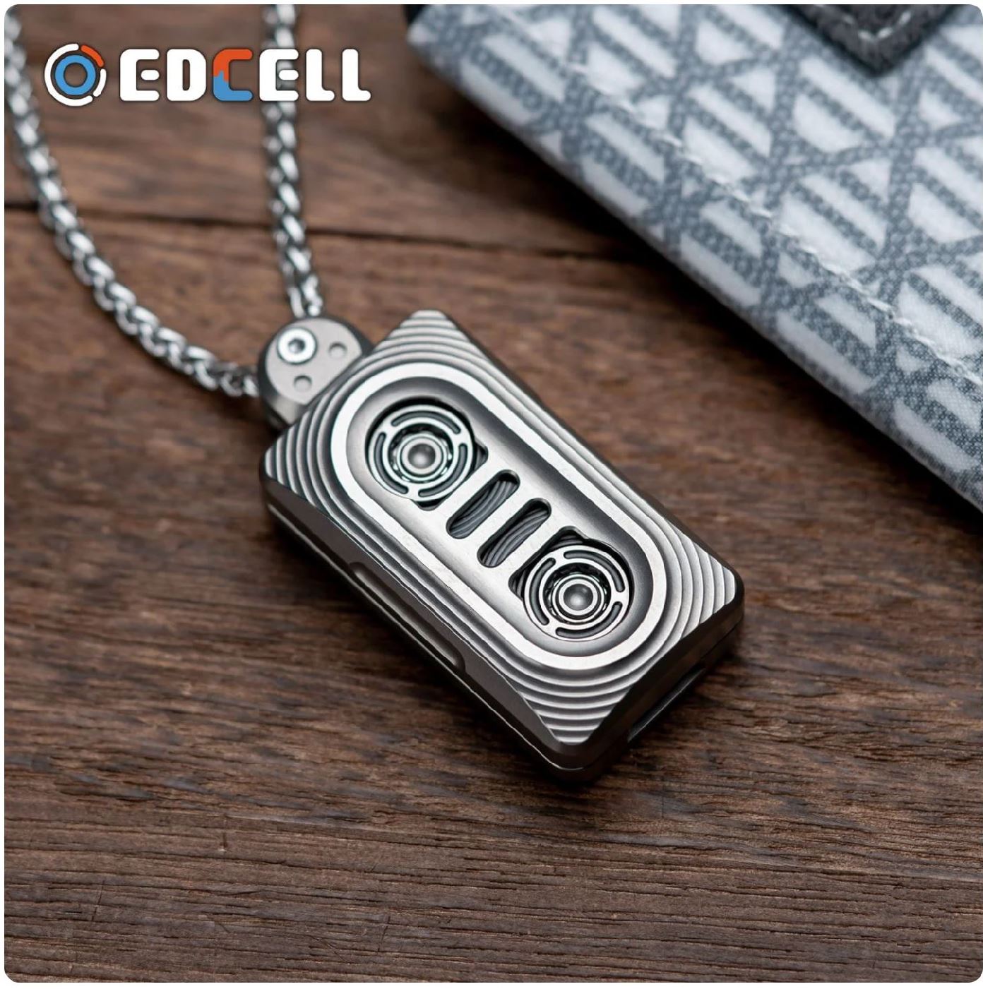 EDCELL "TAPE DRIVE" Hand Push Fidget Slider | EDCELL EDC Haptic Hand TAPE DRIVE Fidget Toys Slider for Collection & Gift