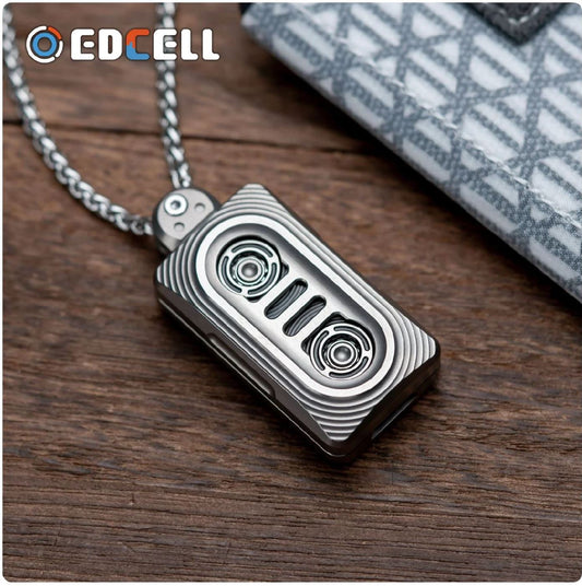 EDCELL "TAPE DRIVE" Hand Push Fidget Slider | EDCELL EDC Haptic Hand TAPE DRIVE Fidget Toys Slider for Collection & Gift