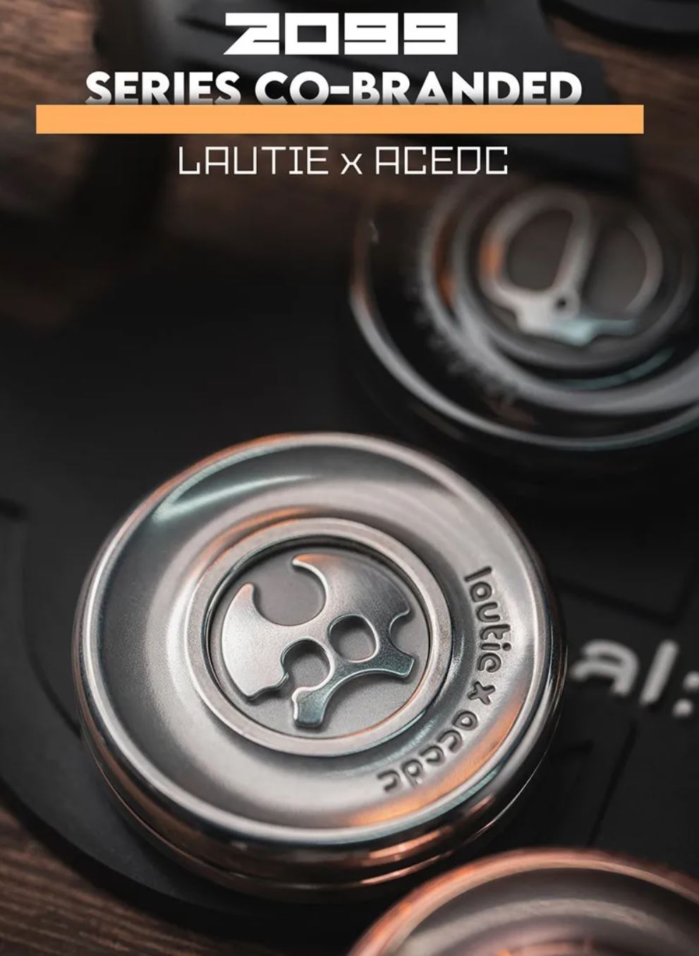 LAUTIE x ACEdc - New Devil’s Milk Cap Haptic Coin Fidget Toy for Collection & Gift