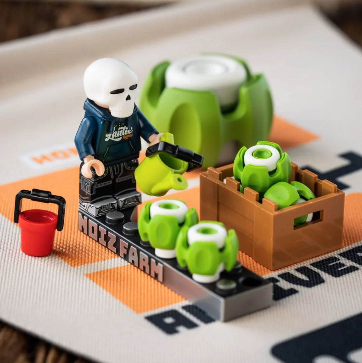 Lautie Noiz Farm LEGO Fidget Toy for Collection & Gift