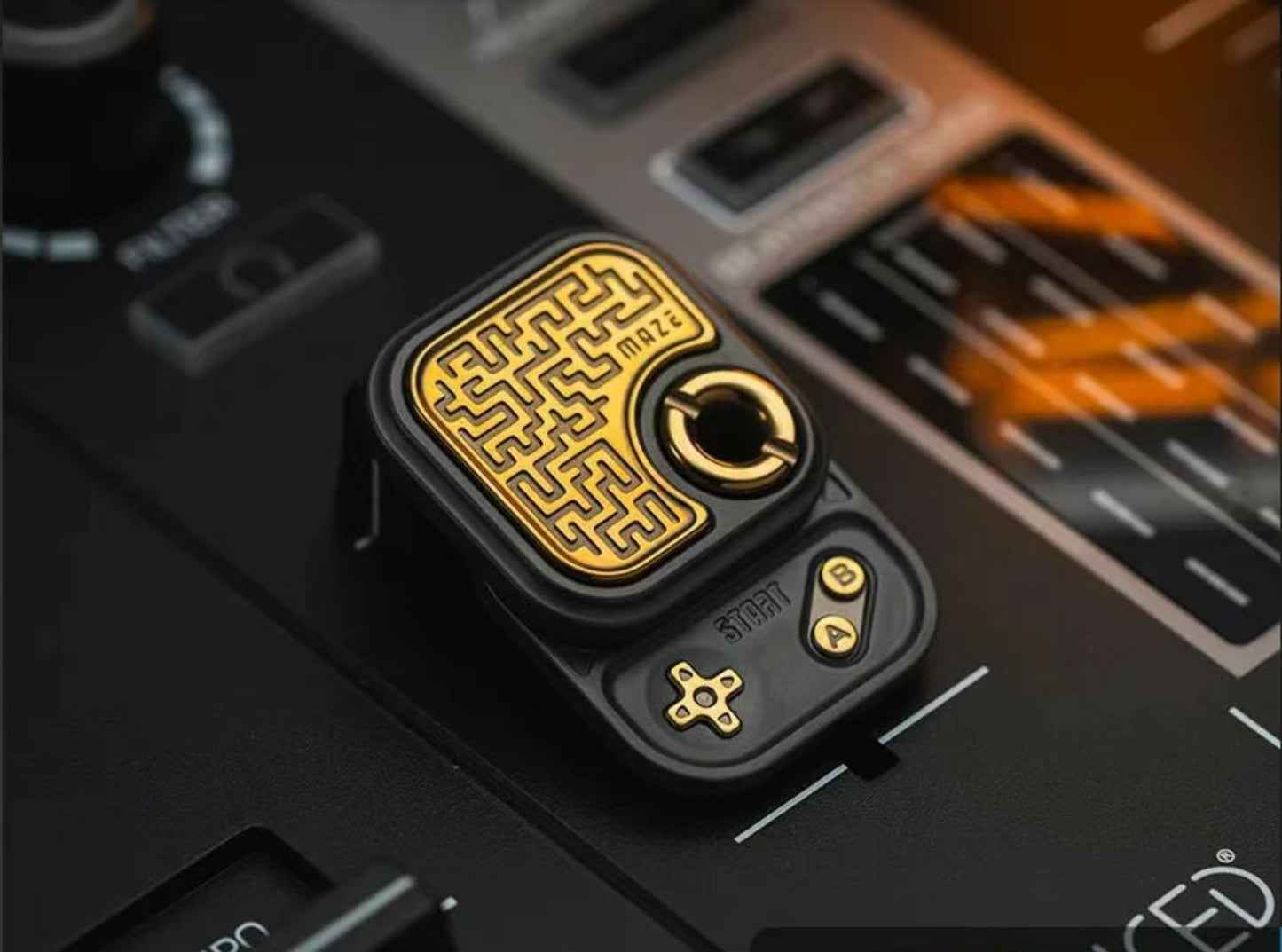 01 EDC Mini Toast Mechanical MAZE Hand Push Slider for Gift & Collection