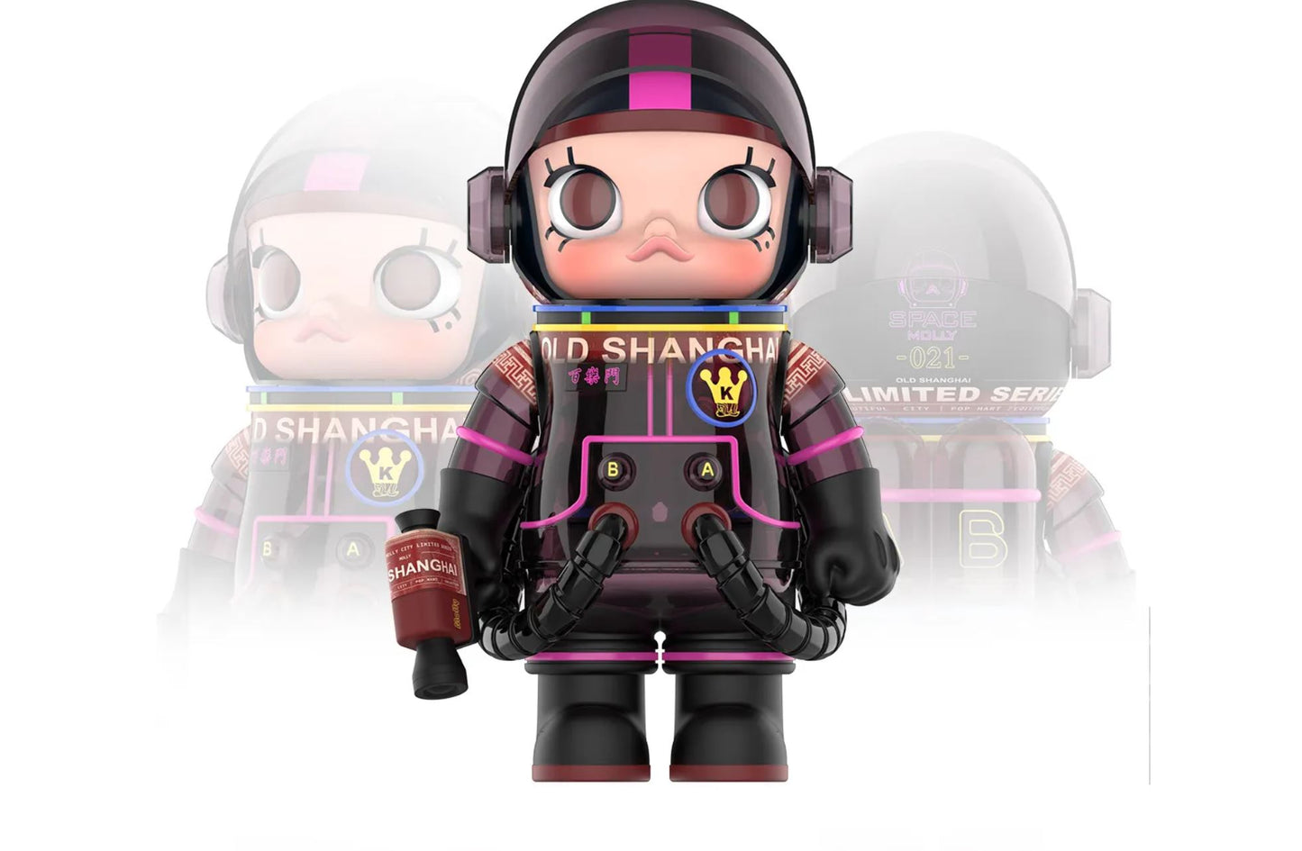 POP MART - MEGA SAPCE MOLLY- OLD SHANGHAI - PALMER HOUSE - 百乐门 400% - 100% Authentic