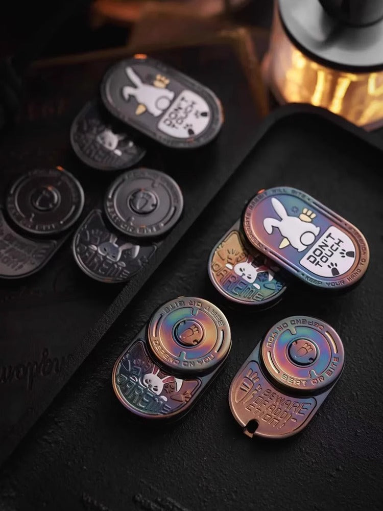 New MOT MIX EDC Zircuti Rabbit - Zelda Hand Push Slider for Collection & Gift