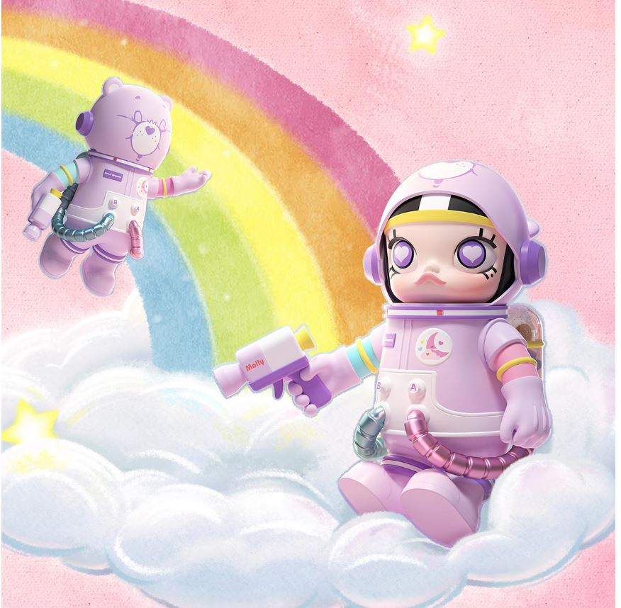 POP MART - MEGA SAPCE MOLLY- Sweet Dream Care Bear 400% - 100% Authentic from POP MART .