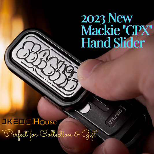 New Mackie CPX Clicker Push Slider |New CPX Fidget Toy Hand Push Clicker PPB Decompression| CPX EDC Push Slider for Gift & Collection