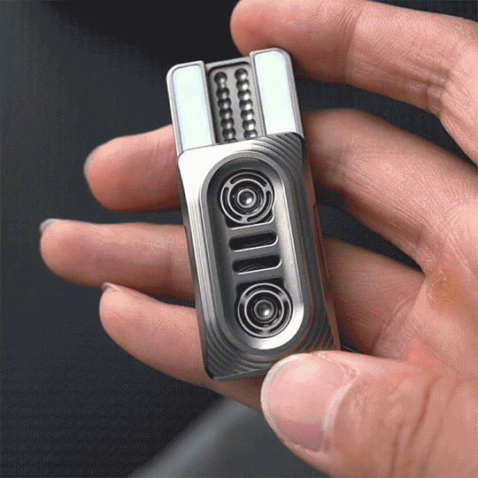 EDCELL "TAPE DRIVE" Hand Push Fidget Slider | EDCELL EDC Haptic Hand TAPE DRIVE Fidget Toys Slider for Collection & Gift