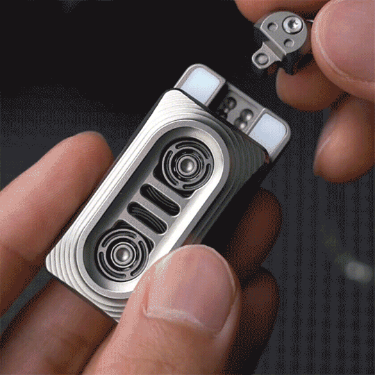 EDCELL "TAPE DRIVE" Hand Push Fidget Slider | EDCELL EDC Haptic Hand TAPE DRIVE Fidget Toys Slider for Collection & Gift