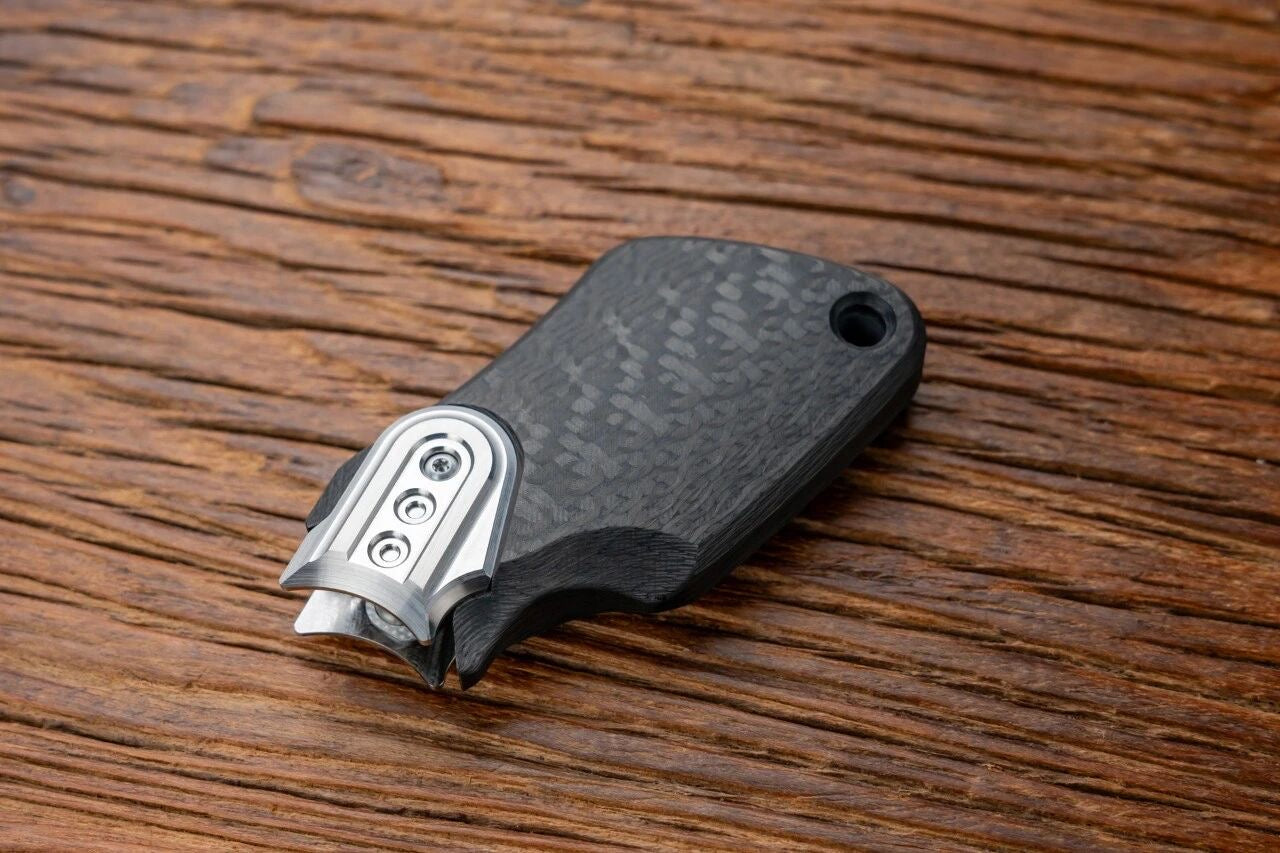 EDCELL Zirconium "Breaker Howitzer Project ver.2" Hand Push Slider EDC PPB Fidget Toys for Collection & Gift