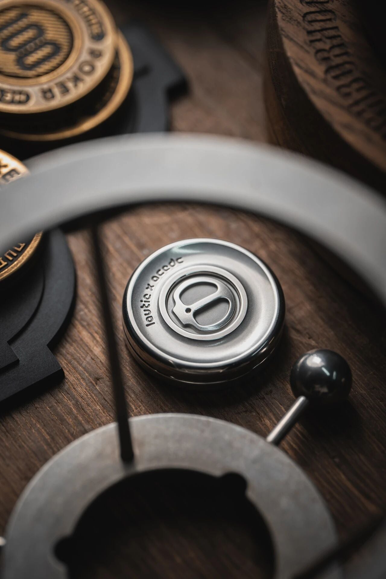 LAUTIE x ACEdc - New Devil’s Milk Cap Haptic Coin Fidget Toy for Collection & Gift