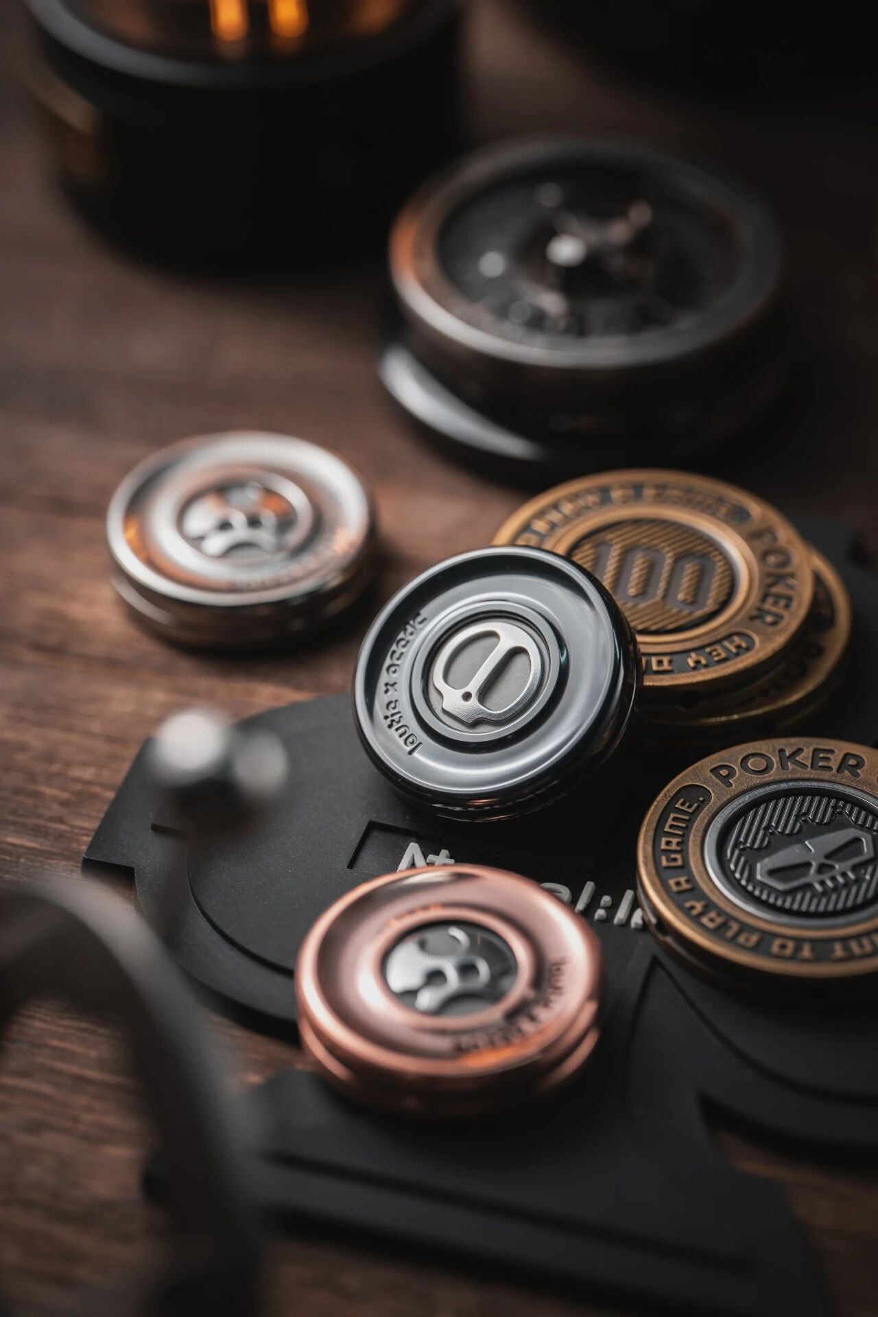 LAUTIE x ACEdc - New Devil’s Milk Cap Haptic Coin Fidget Toy for Collection & Gift