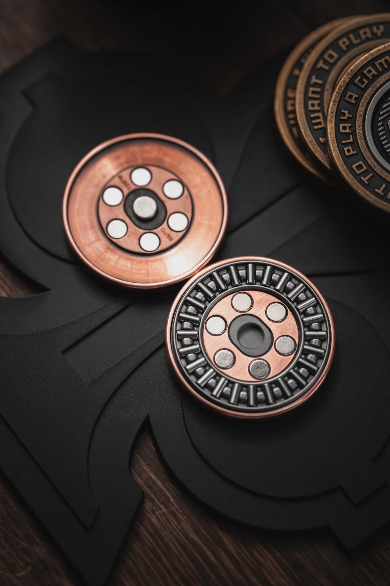 LAUTIE x ACEdc - New Devil’s Milk Cap Haptic Coin Fidget Toy for Collection & Gift