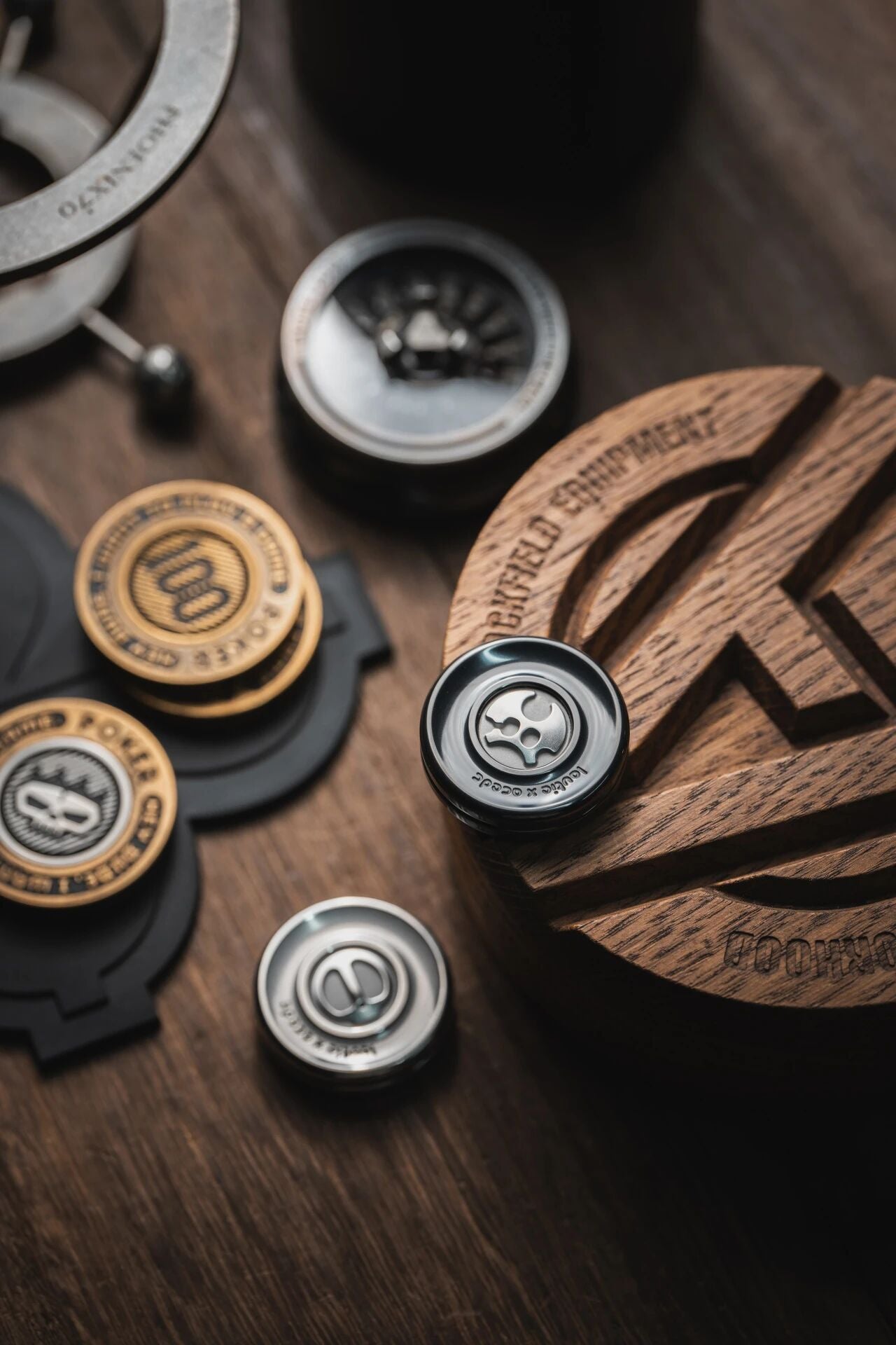 LAUTIE x ACEdc - New Devil’s Milk Cap Haptic Coin Fidget Toy for Collection & Gift
