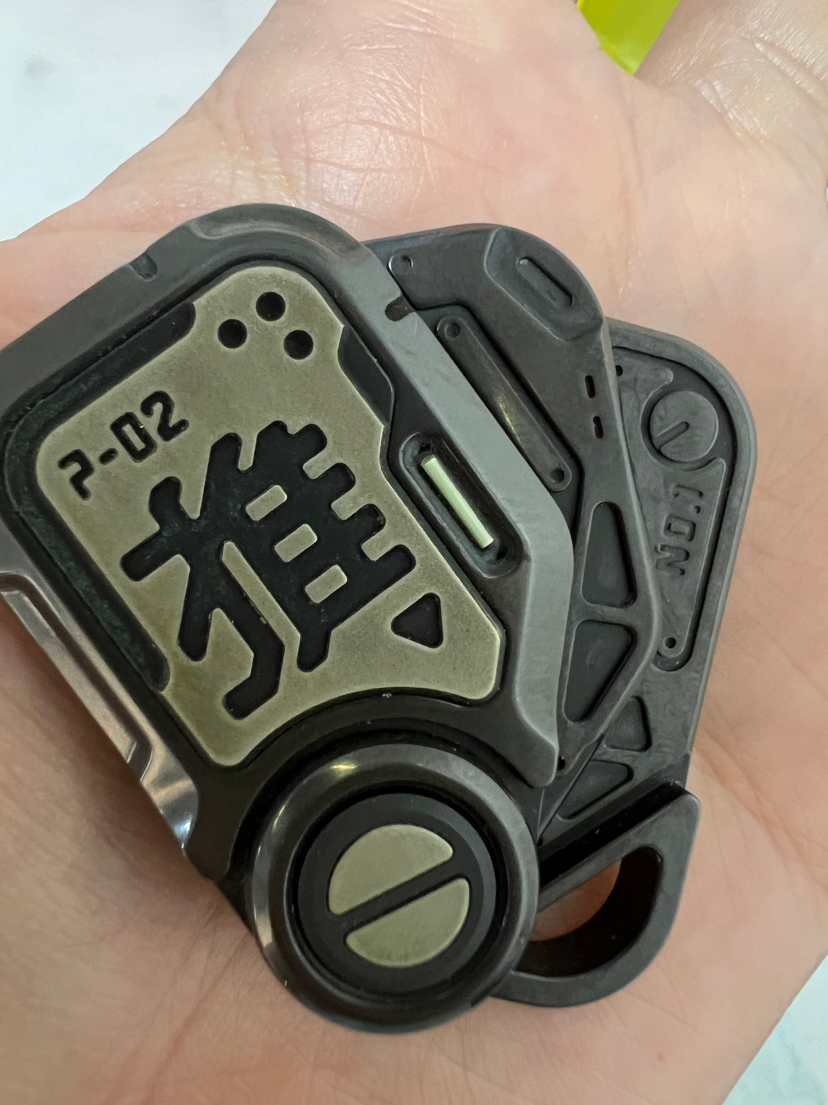 New Zero One POP-02 Hand Swing & Push Slider | 01 POP-02 Swing Hand Push Haptic Slider | New 01 POP-02 Hand Swing Card Slider for Collection & Gift