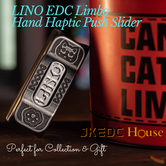 New LINO EDC Limbo Mechanical Hand  Haptic Push Slider | New Limbo  Fidget Toy Hand Push PPB Decompression| Limbo EDC Push Slider for Gift & Collection