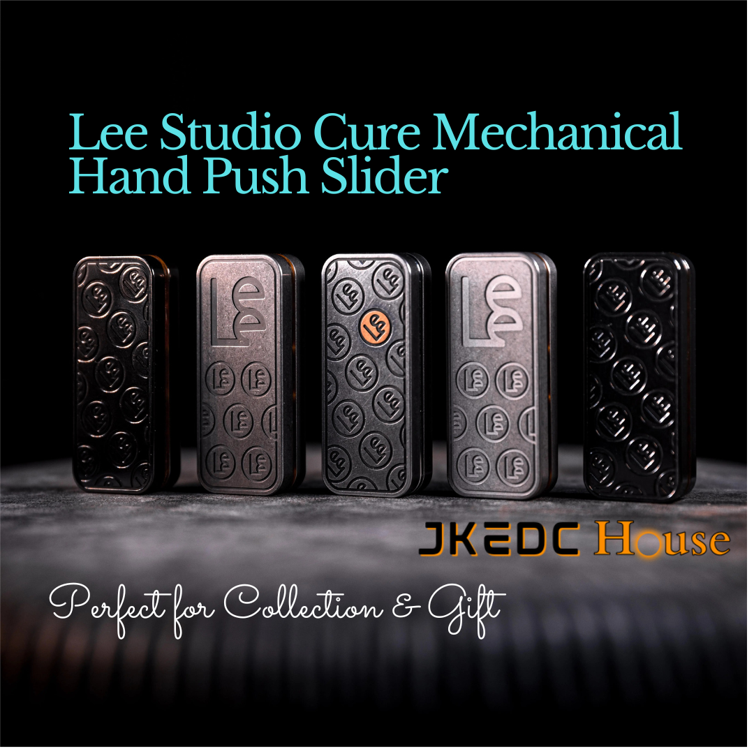 Lee Studio Mechanical Cure Hand Push Slider | New Lee Studio Fidget Toy Hand Push Slider | New EDC PPB Push Slider for Gift & Collection