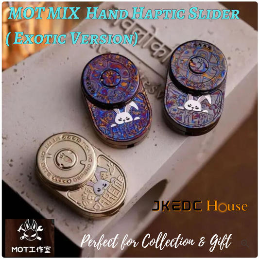 New MOT MIX EDC Zircuti Rabbit - Zelda Hand Push Slider for Collection & Gift