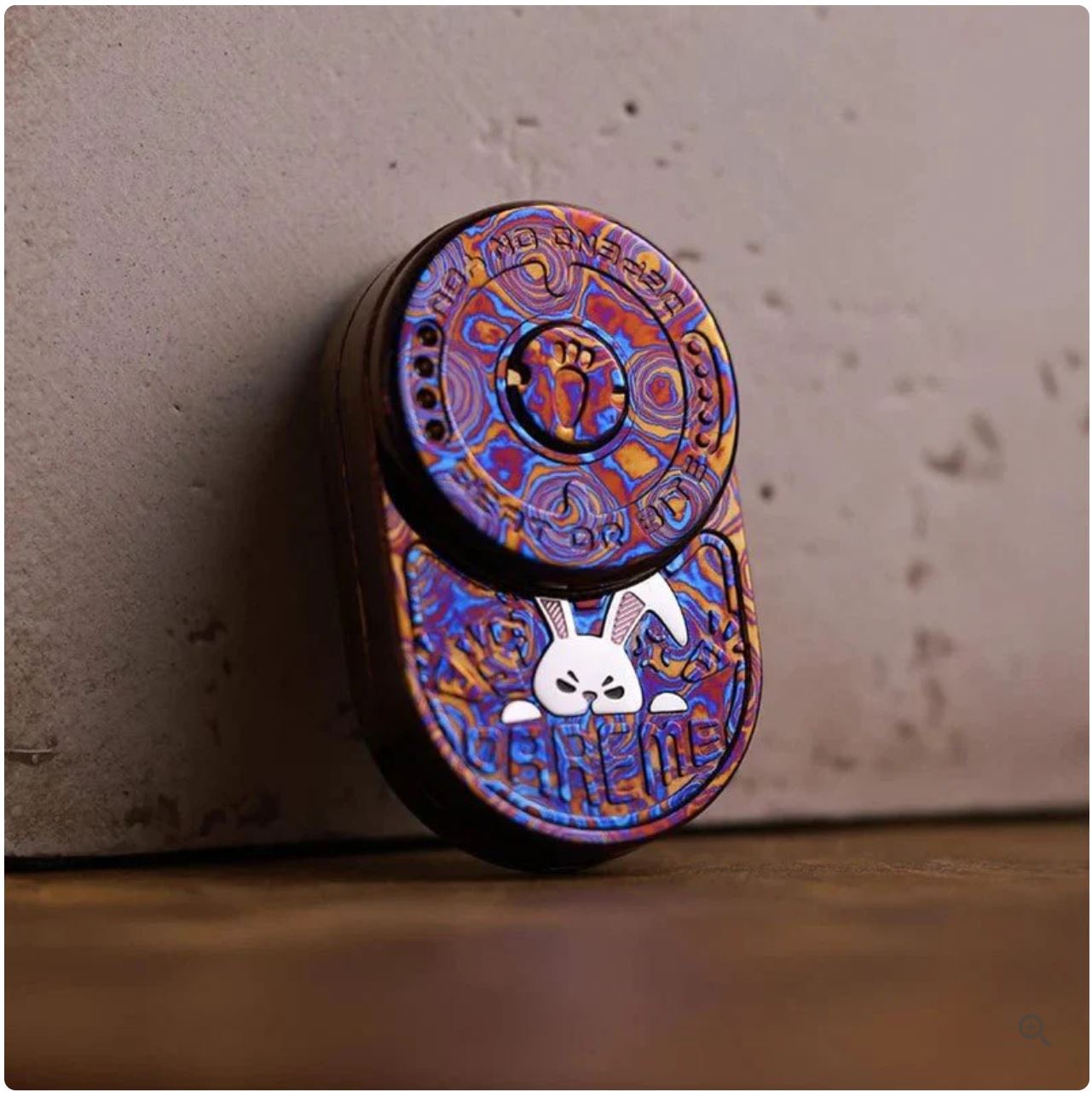 New MOT MIX EDC Zircuti Rabbit - Zelda Hand Push Slider for Collection & Gift