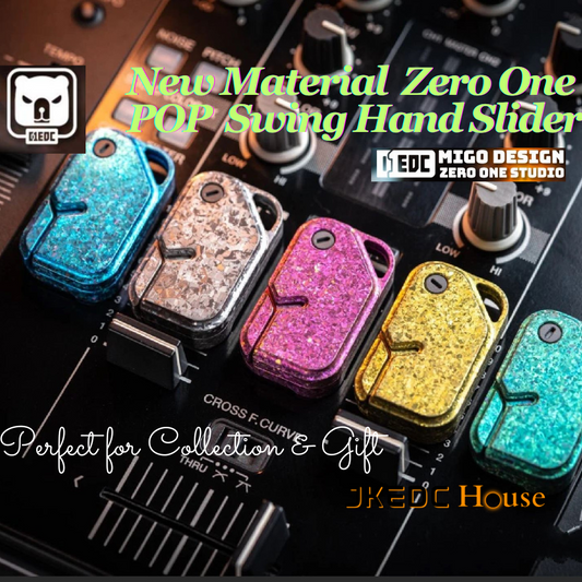 New Titanium Iced Zero One POP Hand Swing Slider | 01 Titanium POP Swing Hand Slider | New 01 POP Hand Swing Card Slider for Collection & Gift