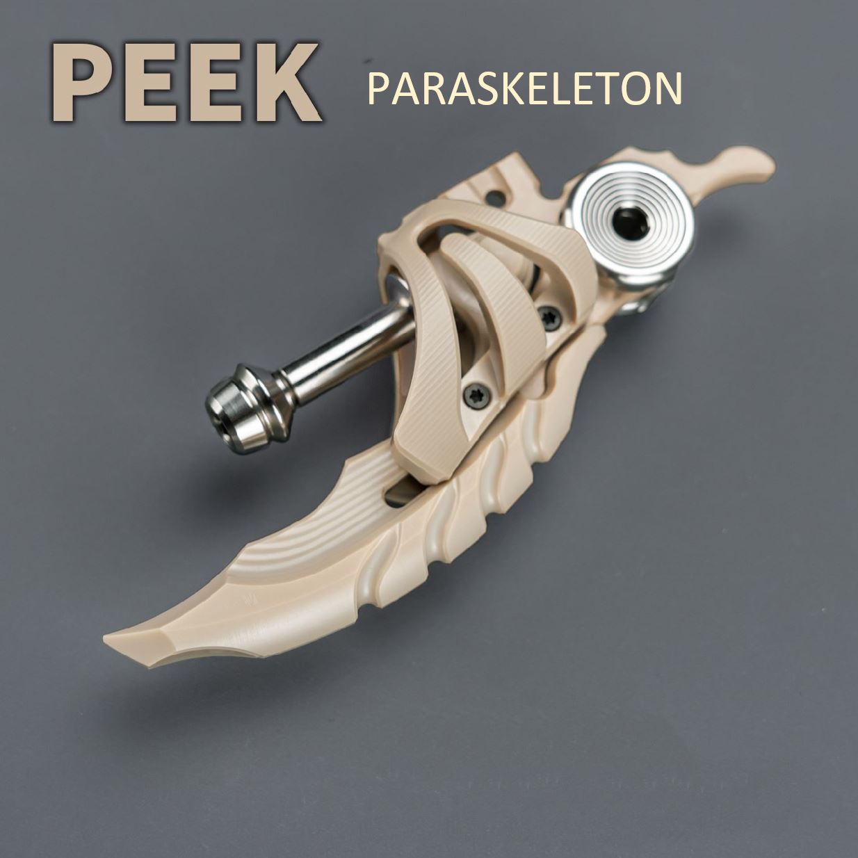 WANWU PARASKELETON EXOSKELETON PEEK PEI Mechanical EDC PPB Hand Haptic Push Slider for Gift & Collection