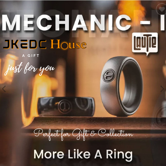 New Launching Lautie SpyWar Mechanic I Ring Fidget Spinner | Lautie Mechanic I Ring Hand Finger Spinner | Lautie Mechanic I Finger Ring Spinner for Gift and Collection