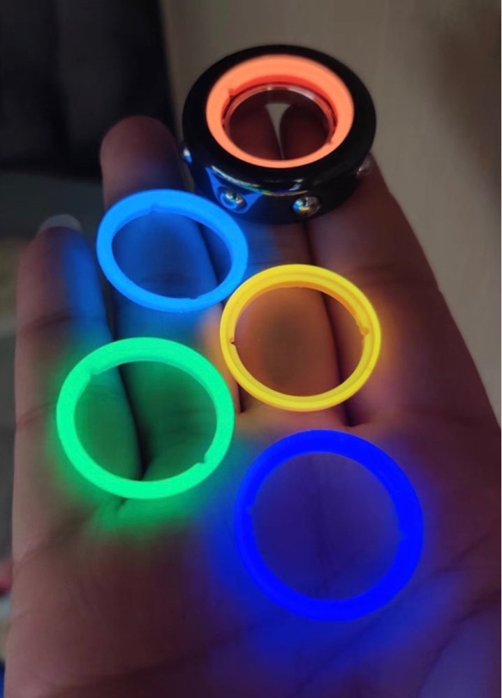 Lautie SAM Ring Metal Hand Spinner | Lautie SAM Ring Metal Gyro Spinner | Lautie EDC Hand Fidget Spinner for Collection and Gift