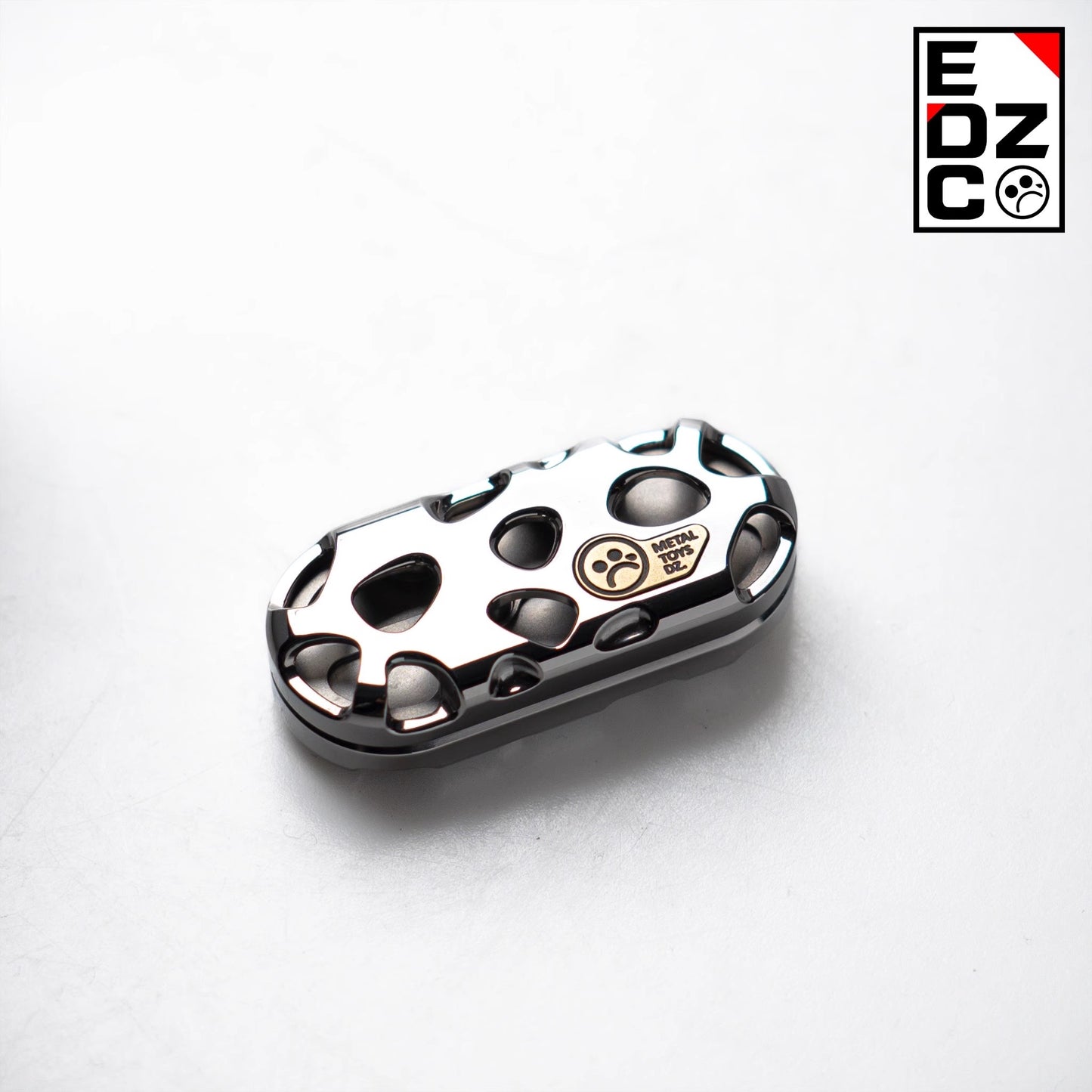 Dz Metal Toys Top-B "KONG" Hand Push Haptic Slider | Dz Top-B "KONG" EDC Hand Haptic Push Slider Push Pop Fidget Toys | Metal Fidget Push Pop Toys Anti-Stress Autism ADHD Hand Slider for Gift