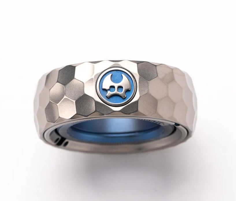 New Launching Lautie SpyWar Mechanic Thorns Zirconium Ring Hand Finger Spinner | Lautie Mechanic Thorns Finger Ring Spinner for Gift and Collection