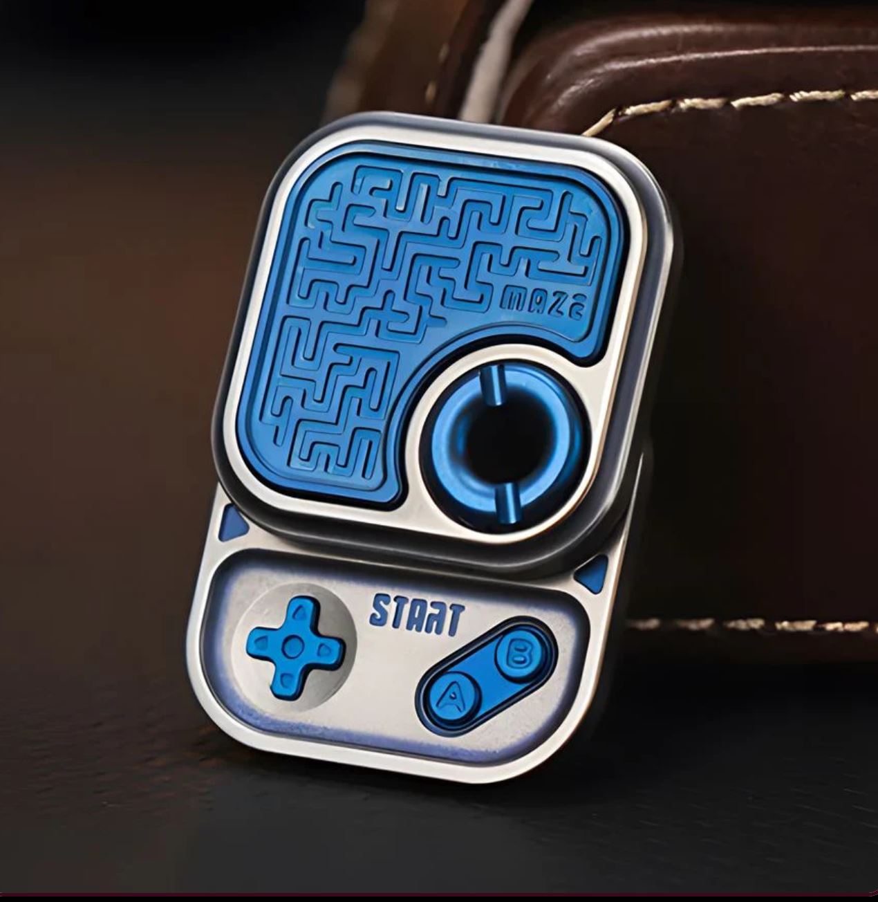 01 EDC Mini Toast Mechanical MAZE Hand Push Slider for Gift & Collection