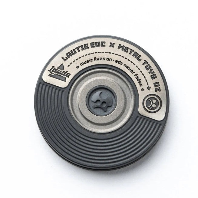 New Lautie x Metal Toys DZ "ShowHand" -LONGPLAY SS Zirconium Mechanical Coin Shape Hand Slider for Collection & Gift