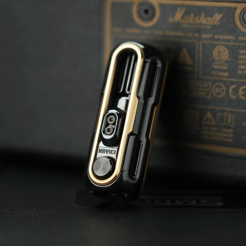 New MUYI NAYICI ARTILLERY Mechanical Ratchet Push Hand Slider | MUYI ARTILLERY Hand Push Slider | MUYI Ratchet Hand Push Fidget Toys for Collection &amp; Gift