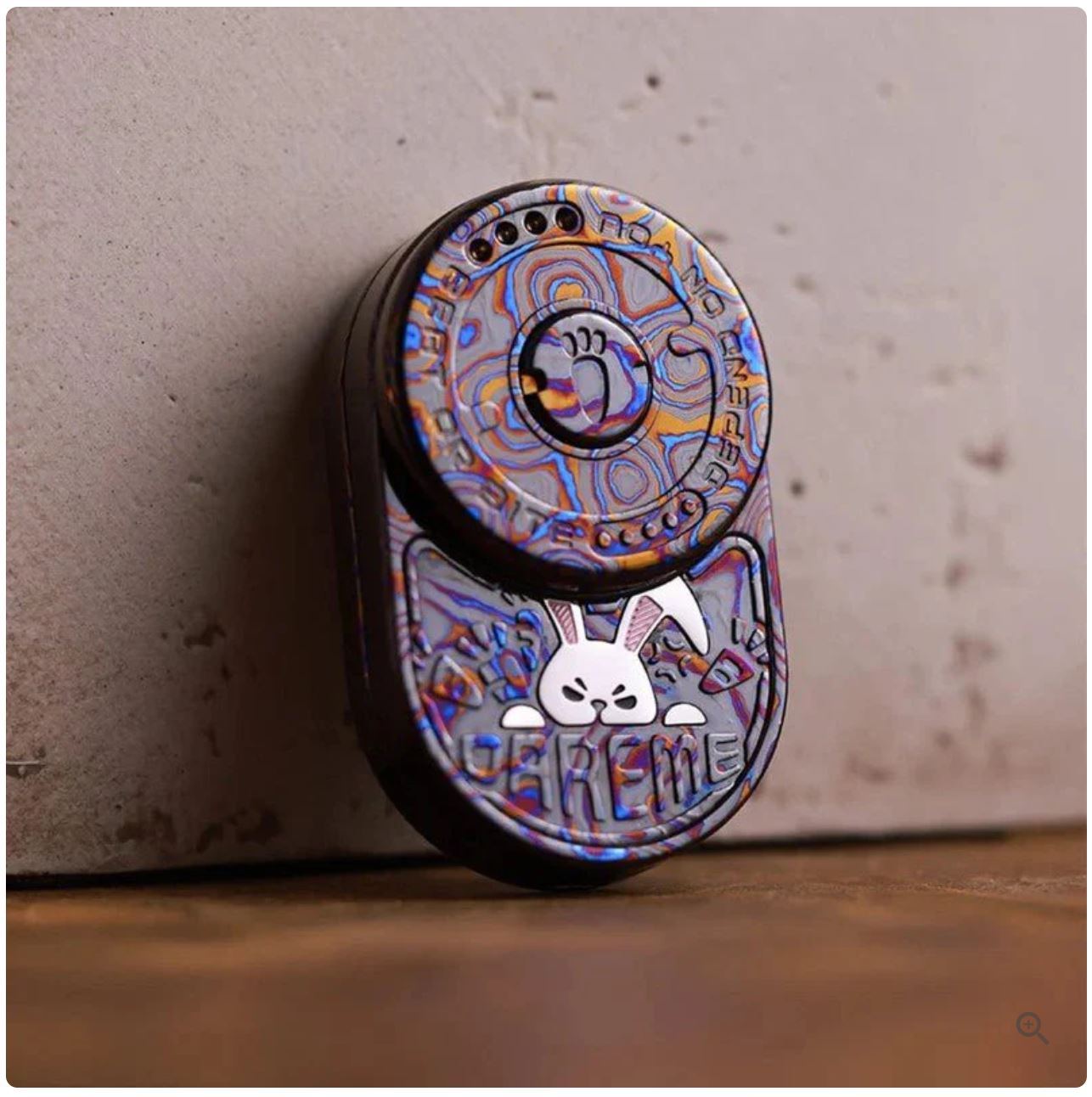 New MOT MIX EDC Zircuti Rabbit - Zelda Hand Push Slider for Collection & Gift