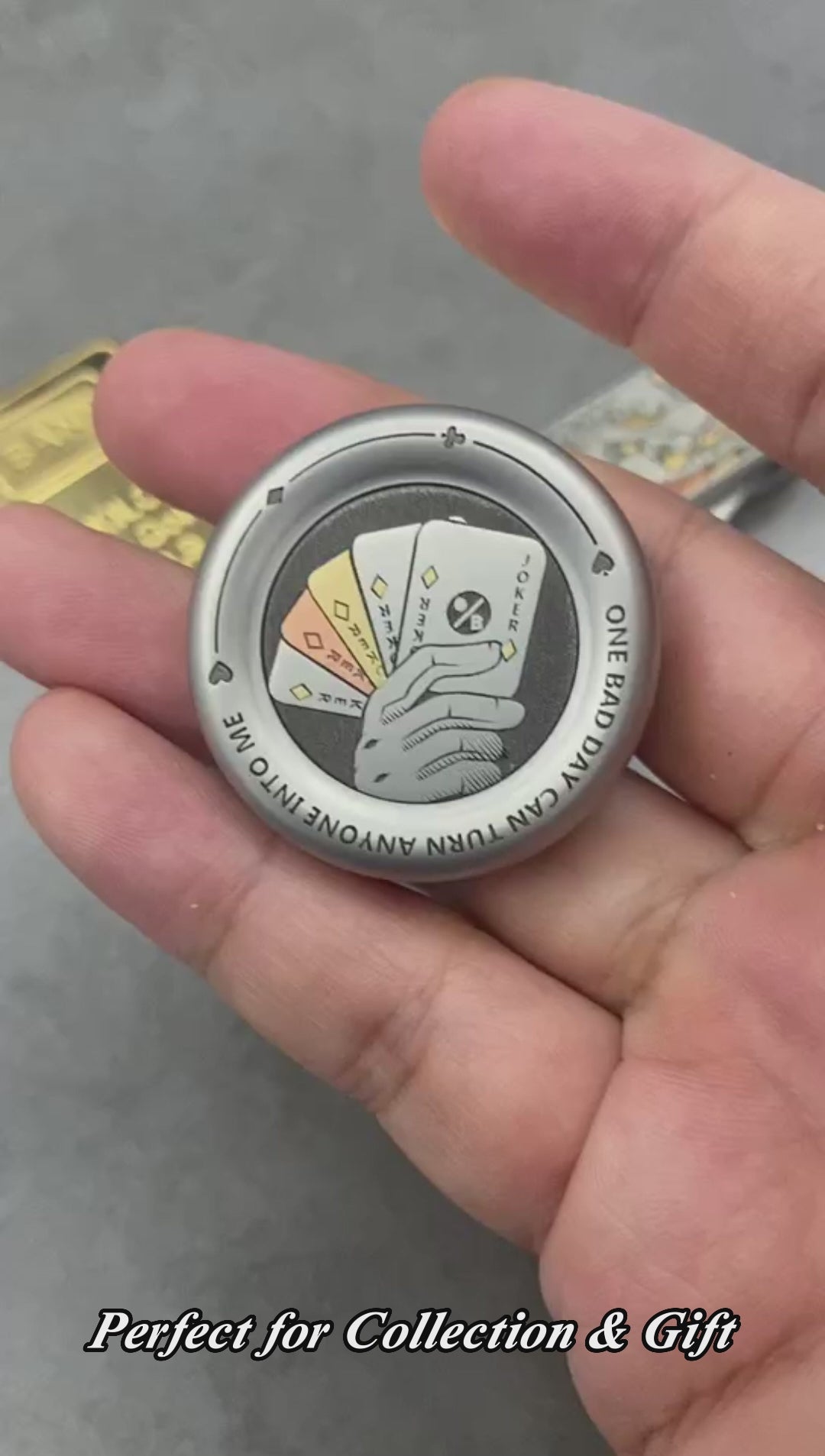 New ACEdc x One Bean Limited Edition Mechanical Coin Shape Hand