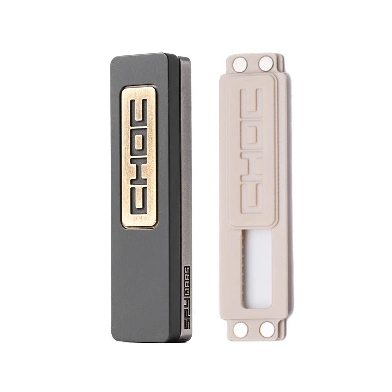 Lautie Choc Zirconium - Stainless Steel Mechanical Slider | Lautie Choc Hand Haptic Slider EDC for Collection & Gift
