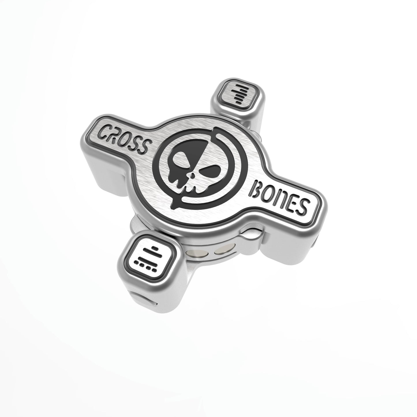 New Osseous Point Cross Bones Hand Haptic Fidget Slider | Cross Bones Fidget Toys Hand Push Slider | Cross Bones EDC Push Slider for Gift & Collection.