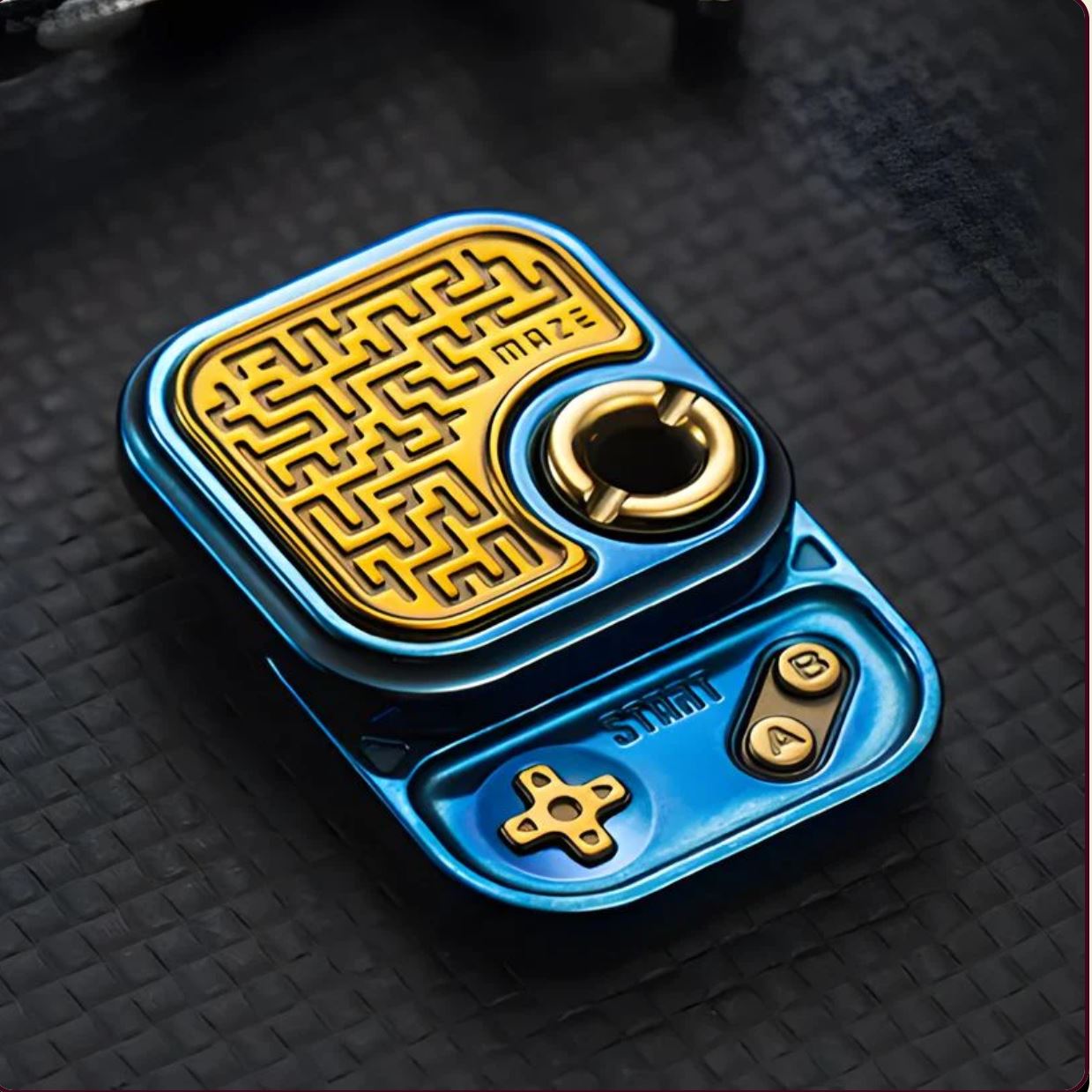 01 EDC Mini Toast Mechanical MAZE Hand Push Slider for Gift & Collection